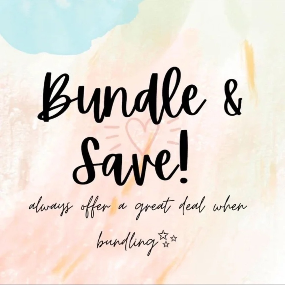 Bundle and Save Discount Offer for Multiple Items Closet Sale